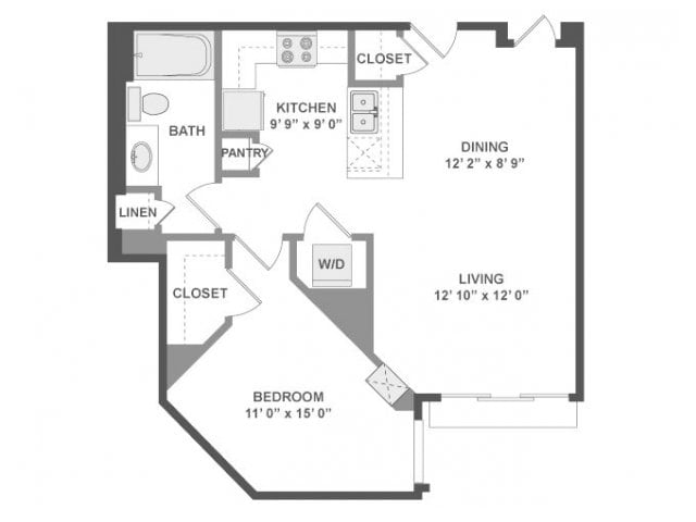 Floorplan - AMLI Evanston