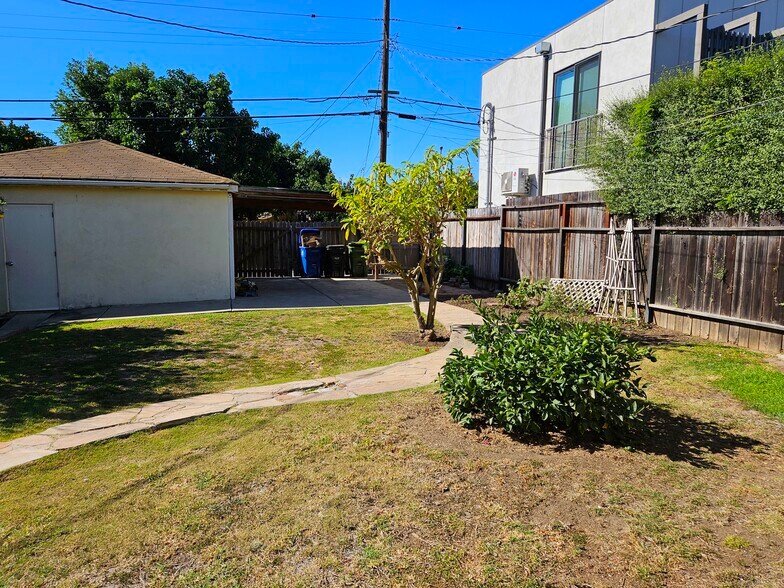 Backyard - 1749 S Carmelina Ave