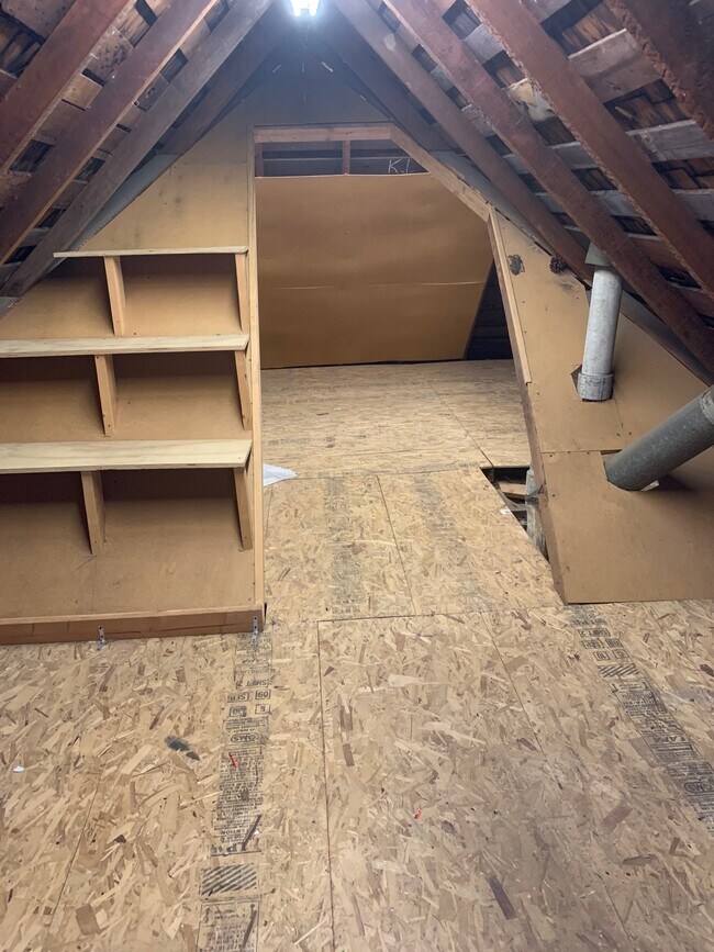 Attic Storage off Loft - 10730 Palms Blvd