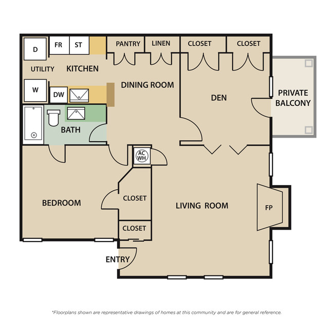 Floorplan - The Trails at Dominion Park