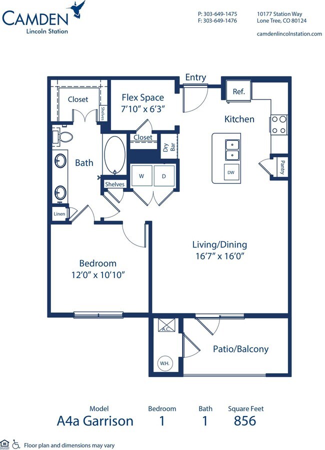 Floorplan - Camden Lincoln Station