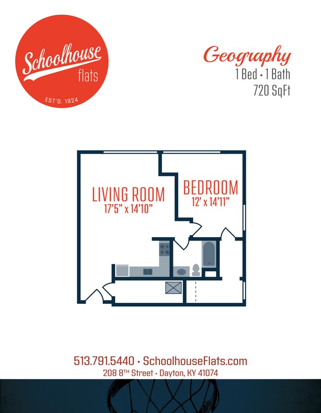 Floorplan - Schoolhouse Flats Apartments