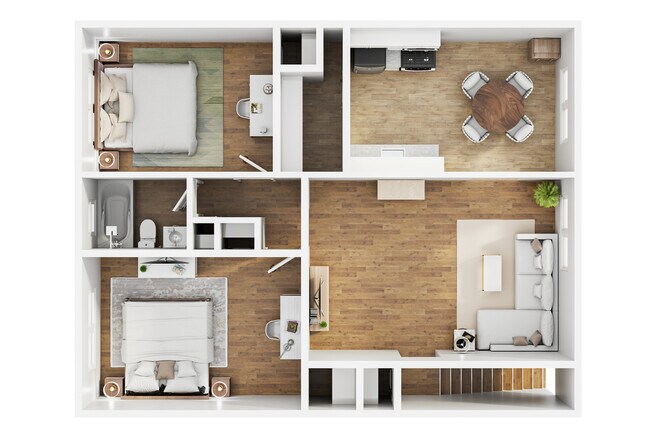 Floorplan - Wynmawr Court Apartments