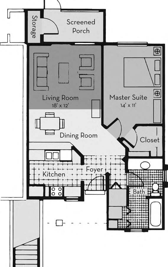 Floorplan - Fishermans Village Apartments