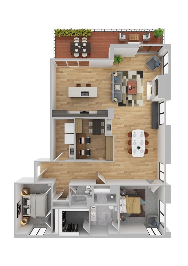 #201 floorplan - Ellen Browning Building