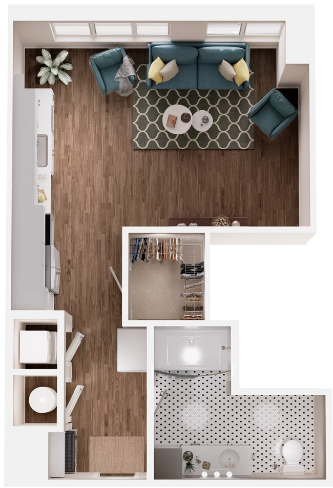 Floorplan - The Crown of Queen City
