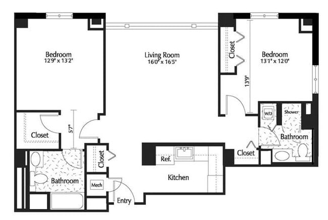 Floorplan - The Lexington at Market Square