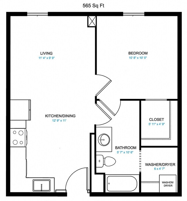 Floorplan - Trillium Apartments