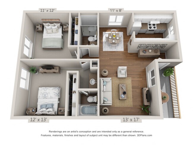 Floorplan - Harvard Square