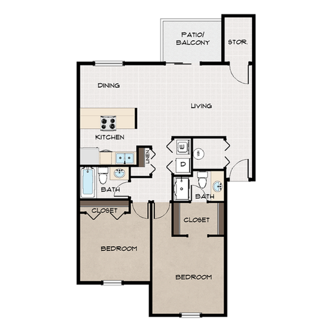 Floorplan - Ascent at South Hill