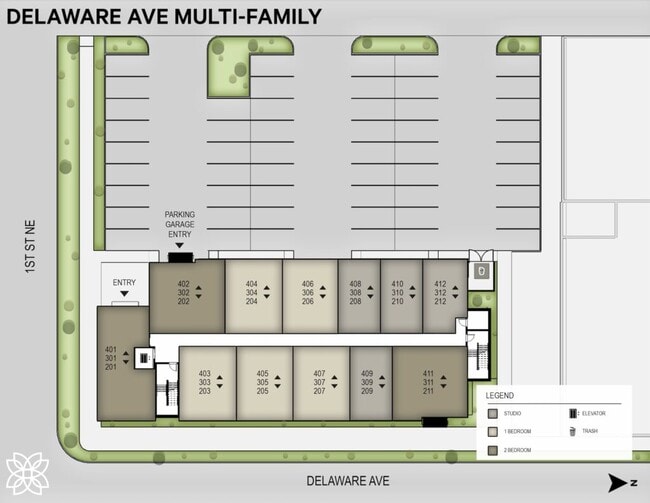 Building Photo - The Delaware: 2-Bedroom Apartment