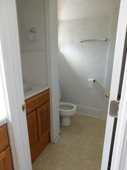 View into Bath from Kitchen - 335 NE Kamiaken St