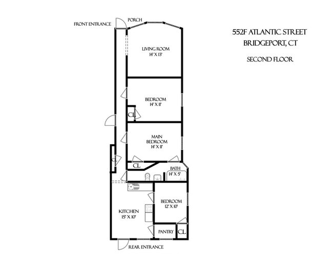 Building Photo - OVERSIZED 3 bedroom 1 bathroom Apartment