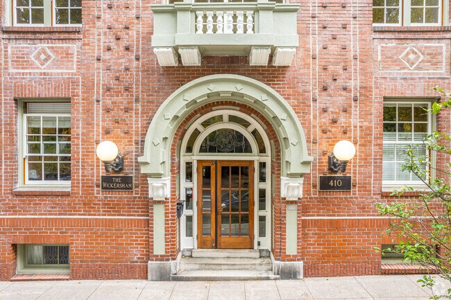 Entrance - The Wickersham Apartments