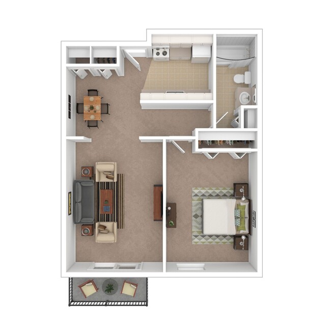 Floorplan - Apple Tree Apartments