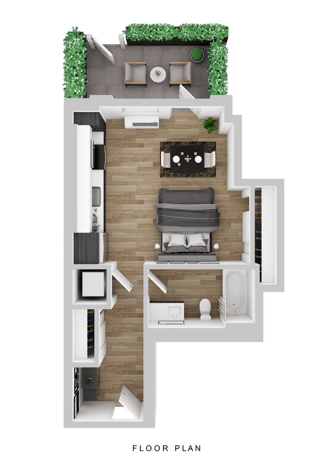 Floorplan - Hyas Point Apartments