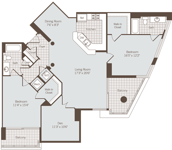 Floorplan - Bennett Park