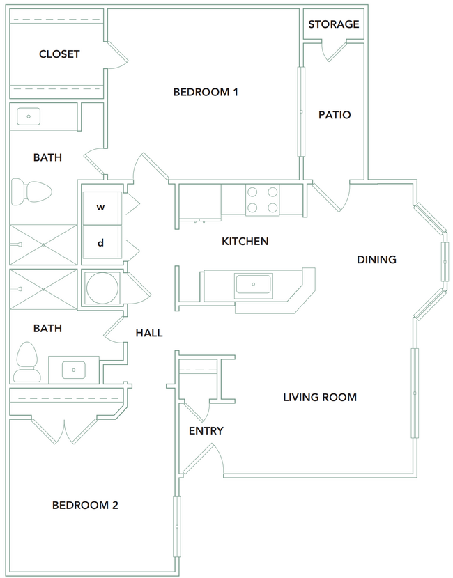 Floorplan - The Aster Sugar Land