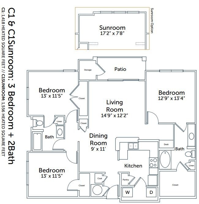 Floorplan - Aspire Roxbury
