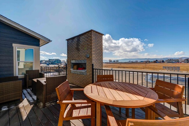 Fenced Patio w/Fireplace - 2945 Sykes Dr