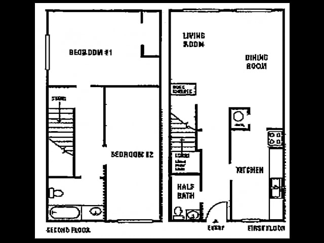 2BR/1.5BA - Normandy Apartments