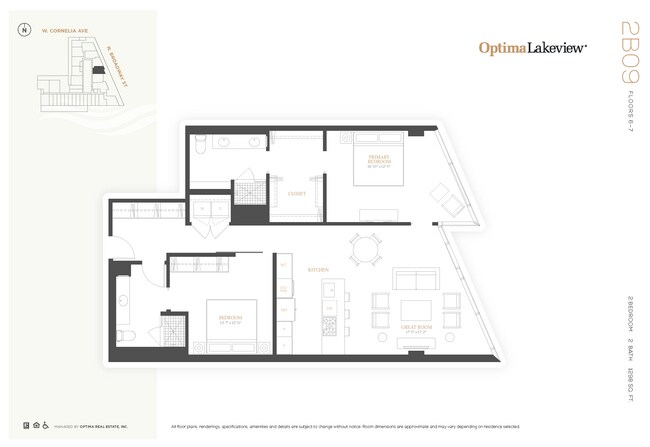 Floorplan - Optima Lakeview