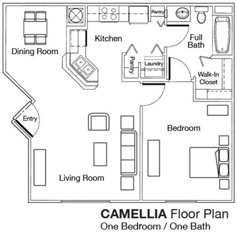Floorplan - Westwood Apartments