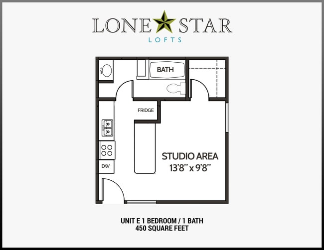 Floorplan - Lonestar Lofts