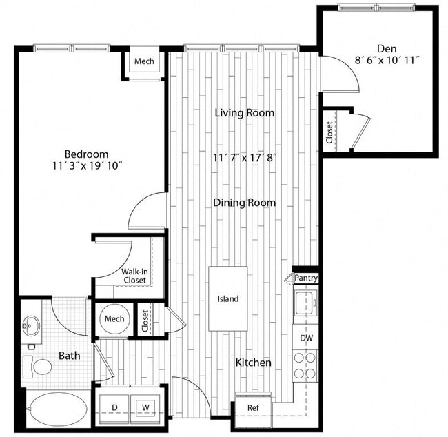 Floorplan - Rhode Island Row
