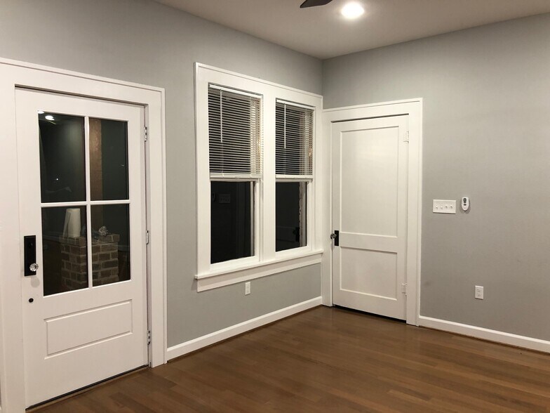 view of front door and huge coat closet - 1742 W Main St