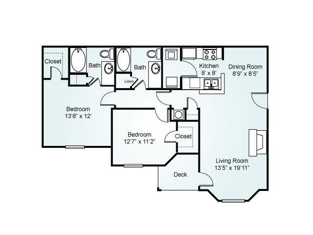 Floorplan - Chace Lake Villas