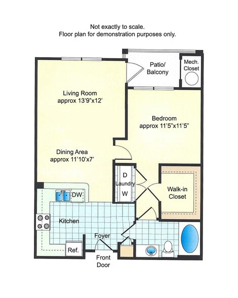 Floor Plan Example - 3015 Nicosh Circle