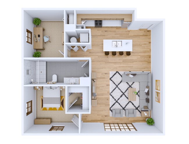 Acacia (2007, 3007, 2009, 3009, 2015, 3015) dollhouse - Culdesac Tempe