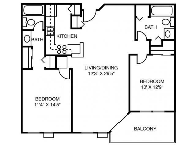 Floorplan - Parkside at Medicine Lake