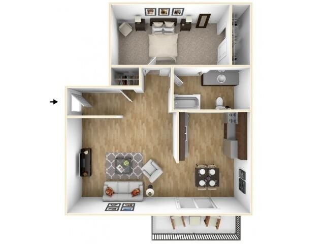 Floorplan - 56 Commons Apartments