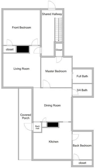floor plan - 395 Maple St