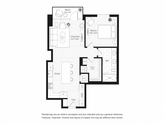 Floorplan - 700 River