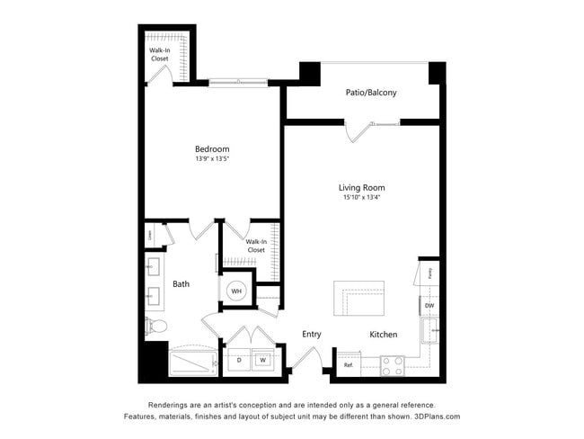 Floorplan - Meridian at Rogers Branch