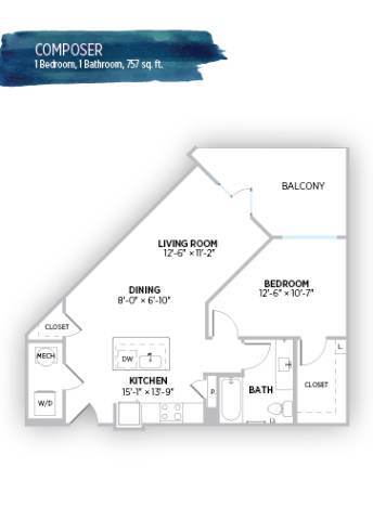 Floorplan - Gallerie Apartments