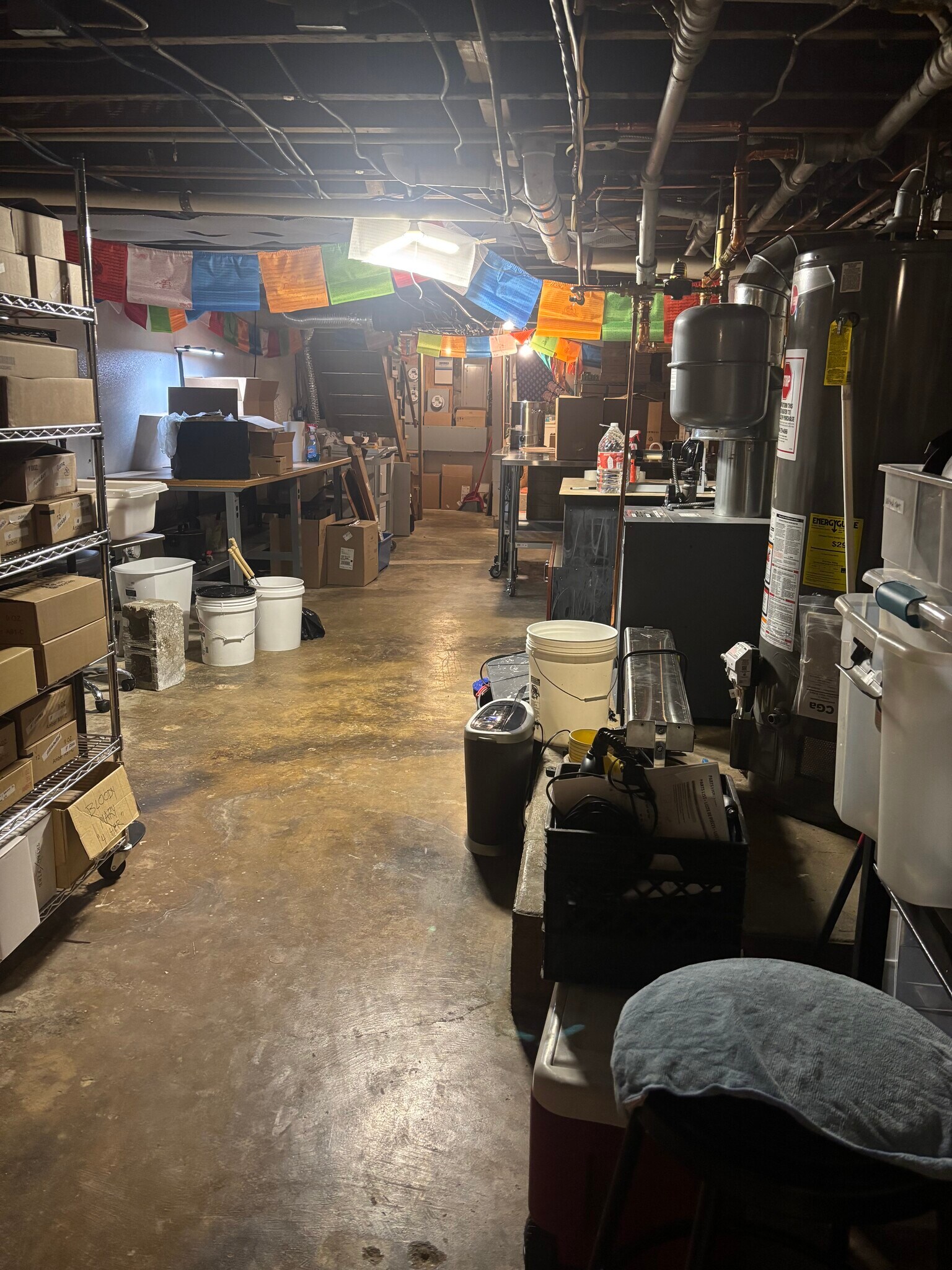 XL Basement/Workshop Area - 1412 Light St