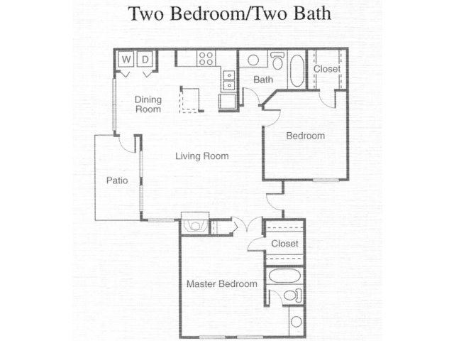 2BR/2BA - Summit at Roanoke