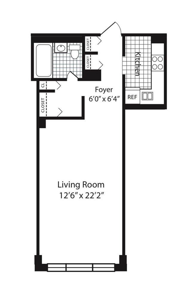 Floorplan - The Ashford NYC