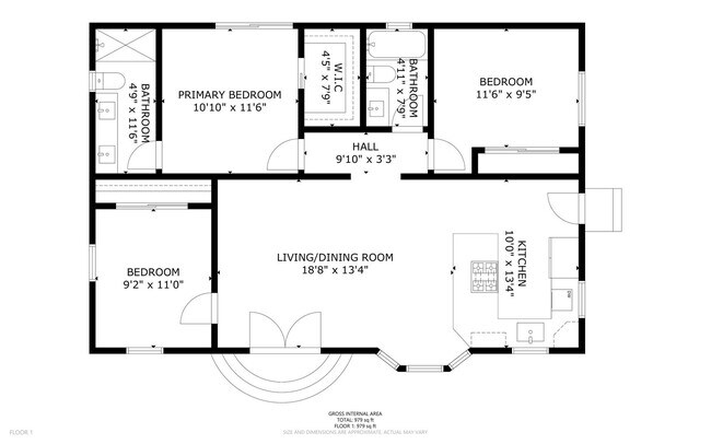Building Photo - 3BD/2BA w/ Driveway Parking!