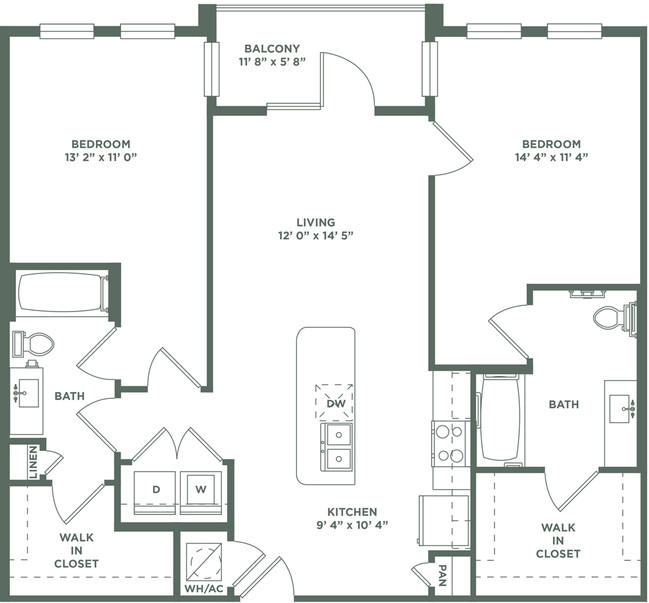 Floorplan - The Baldwin at St. Paul Square