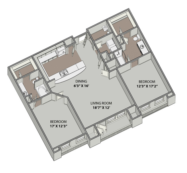 Floorplan - Visconti at Westshore