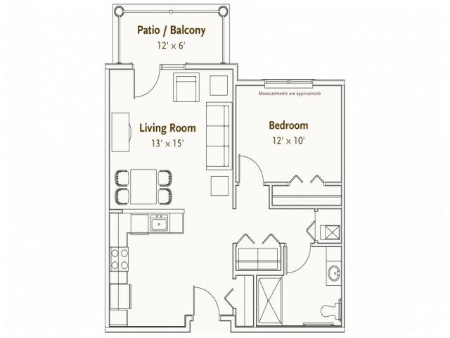 Quincy | 1 Bed / 1 Bath - Hearthstone Village - Senior Living