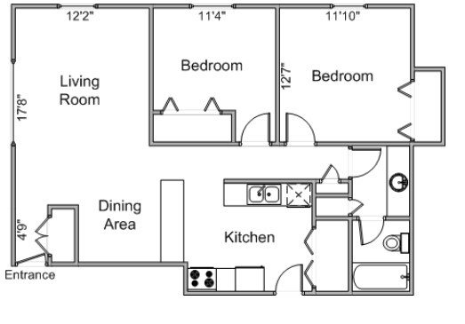 Floorplan - 2406 Calypso Rd