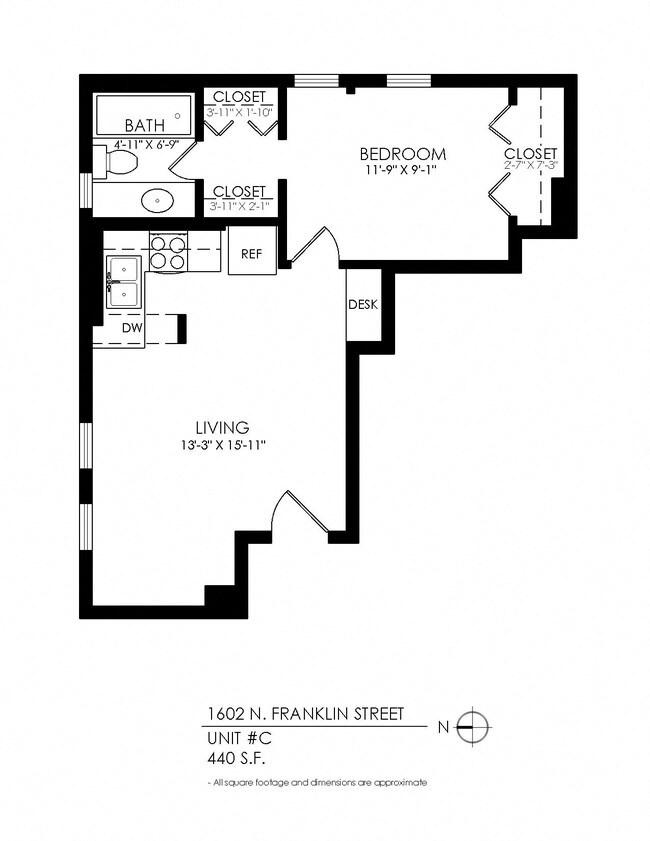 Floorplan - 1602 Franklin