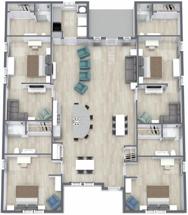 Home Floorplan - 433 Long Branch Ln