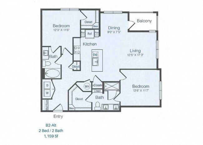 Floorplan - Domain at The Gate